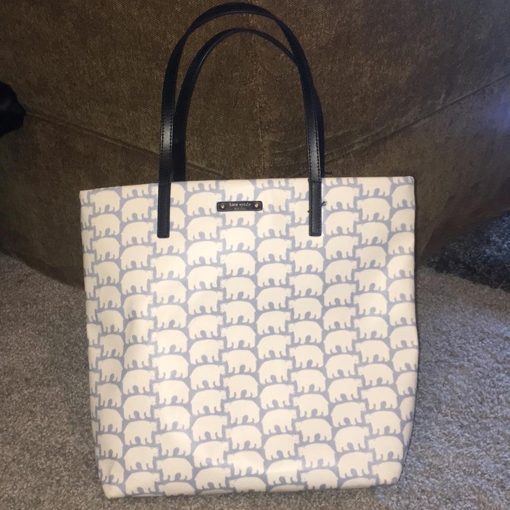 Kate Spade Cold Comforts Polar Bear Tote